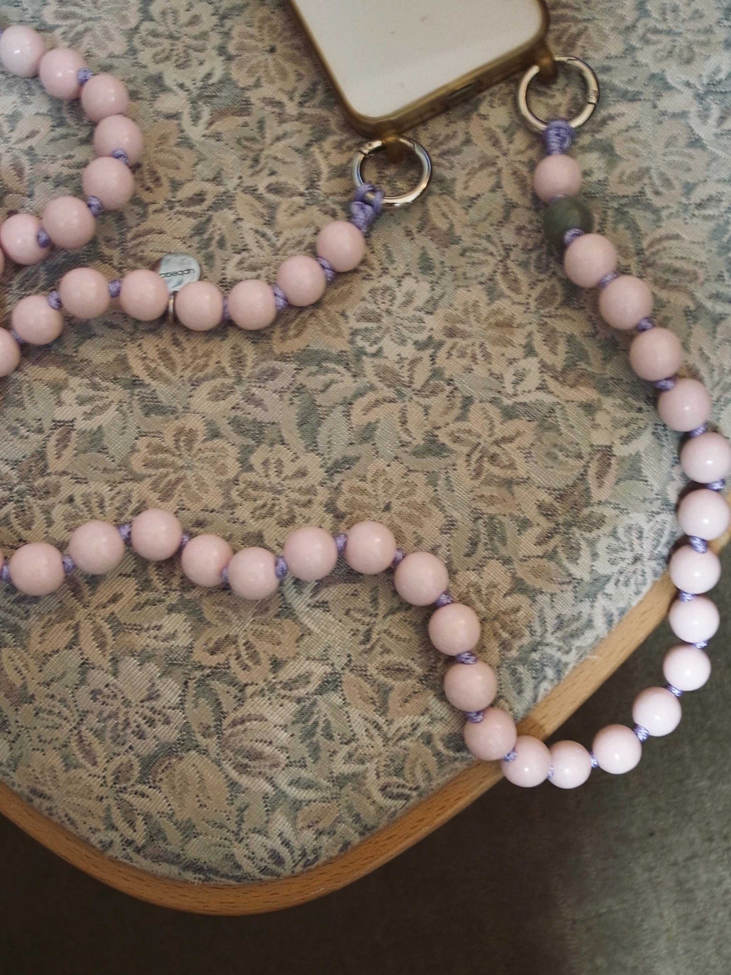 upbeads  アップビーズ スマホショルダー 携帯ストラップ  BLUSH