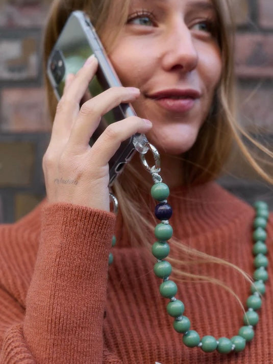upbeads アップビーズ スマホショルダー 携帯ストラップ SAGE – NOZZI