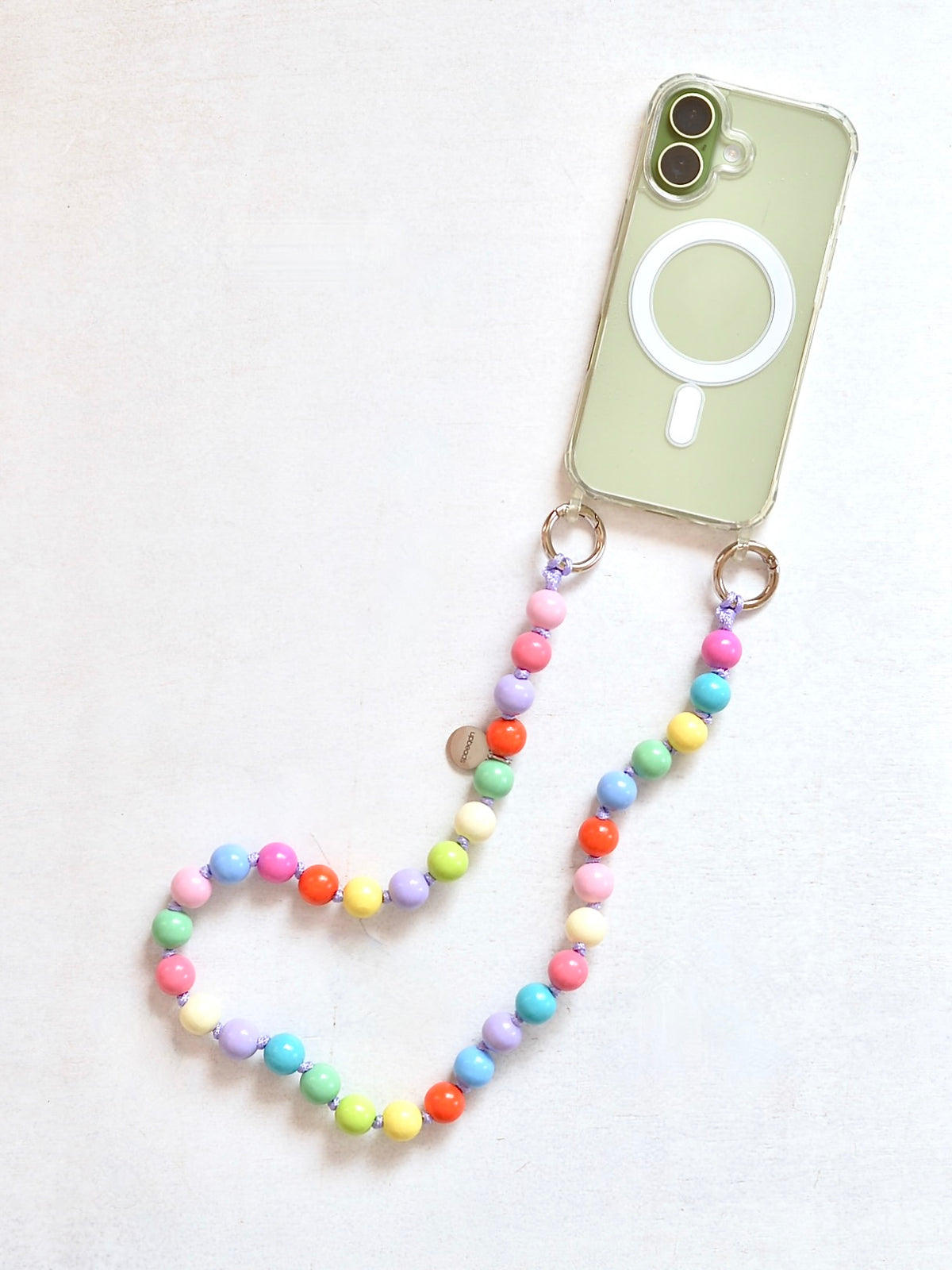 upbeads アップビーズ スマホストラップ SHORTIE 60cm【CONFETTI】