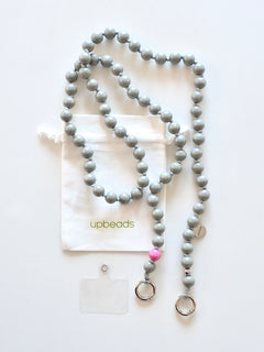 upbeadsウッドビーズのスマホショルダーストラップーNOZZIBAZZAR