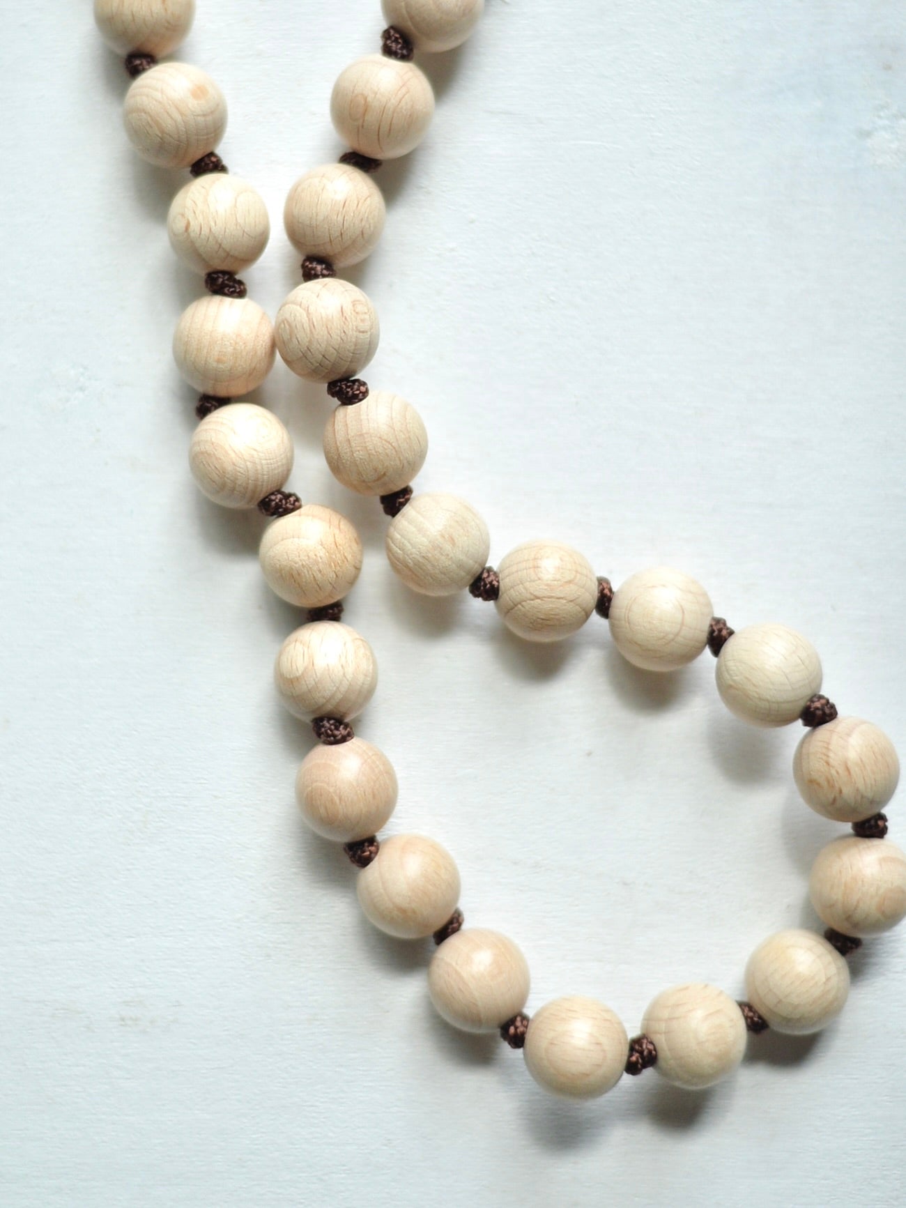 upbeads アップビーズ スマホストラップ SHORTIE 60cm【ウッドブラウン】