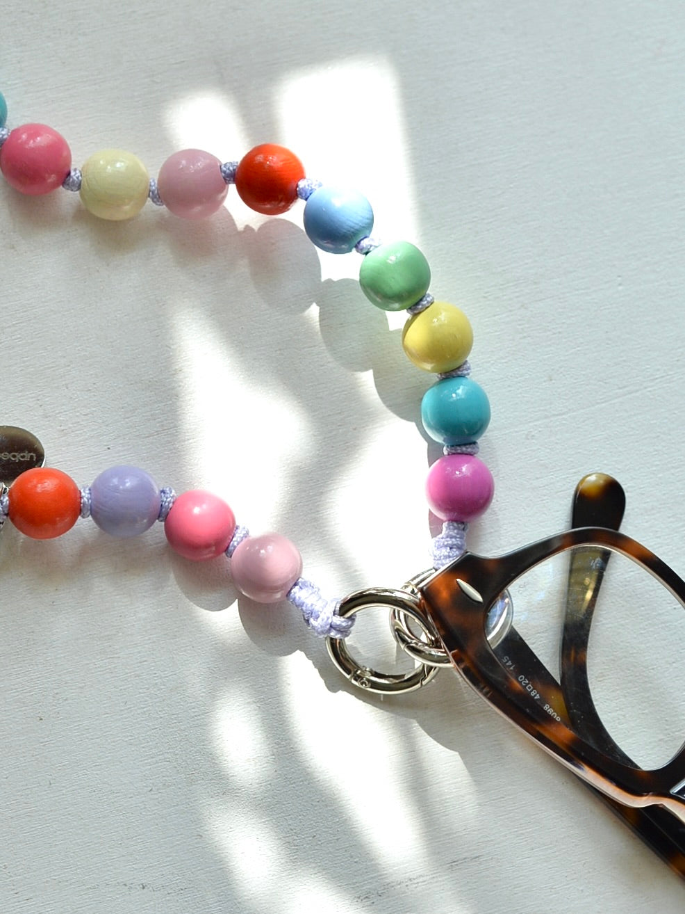 upbeads アップビーズ スマホストラップ SHORTIE 60cm【CONFETTI】