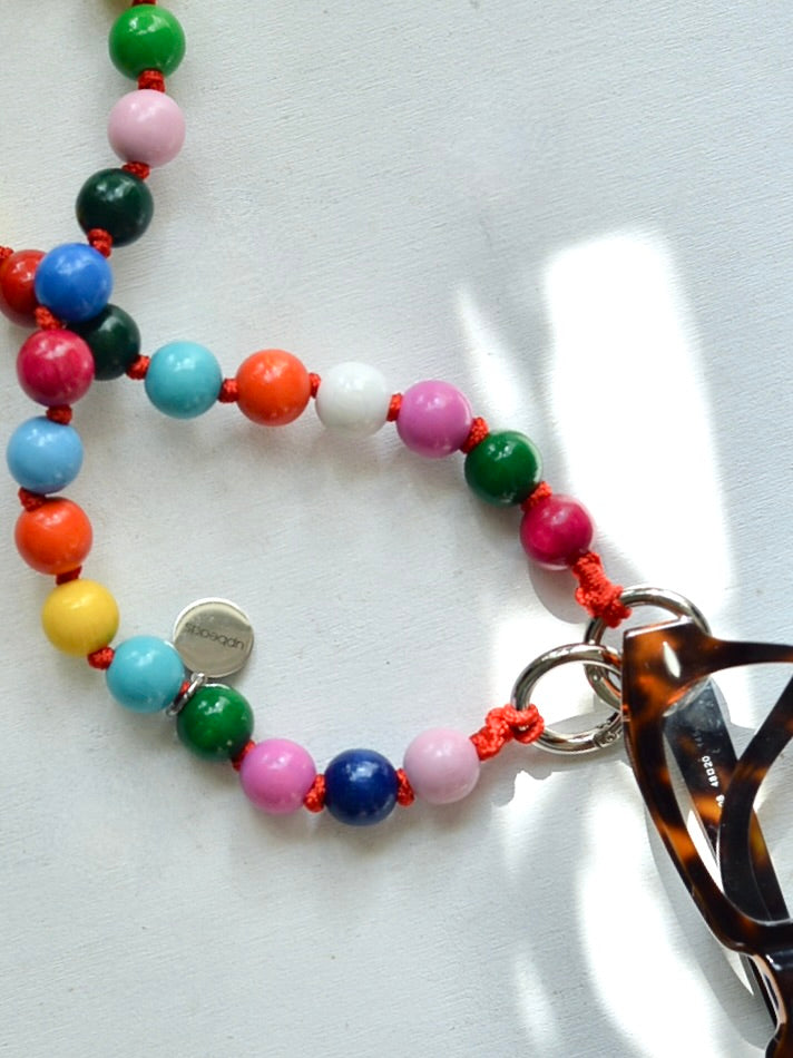 upbeads アップビーズ スマホストラップ SHORTIE 60cm【HAPPY】