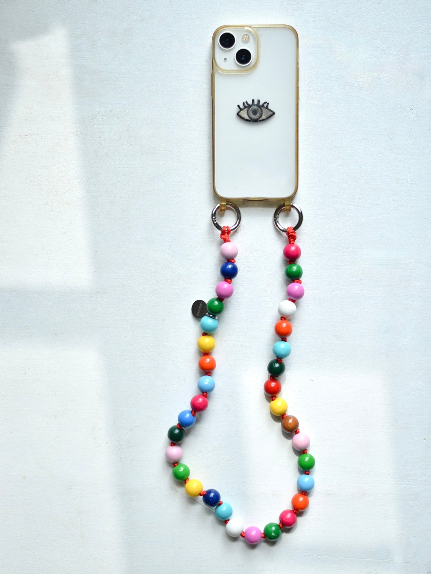 upbeads アップビーズ スマホストラップ SHORTIE 60cm【HAPPY】