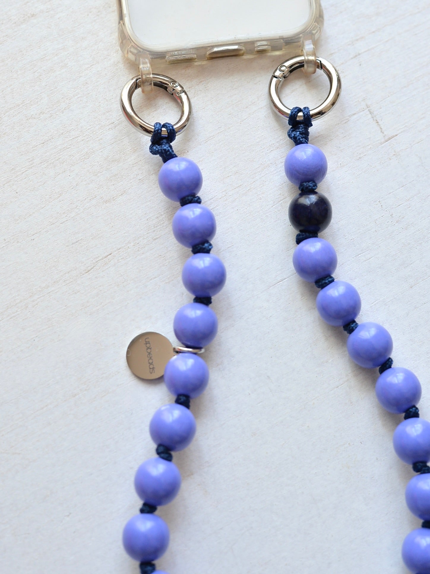 upbeads アップビーズ スマホショルダー 携帯ストラップ WISTERIA