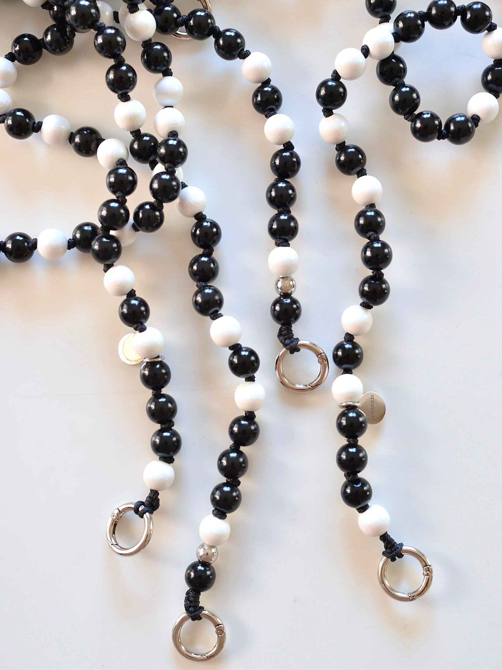 upbeads アップビーズ スマホショルダー 携帯ストラップ ブラック