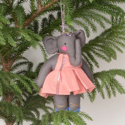 Shiraiwari Doll Charm Elephant KAMAL 