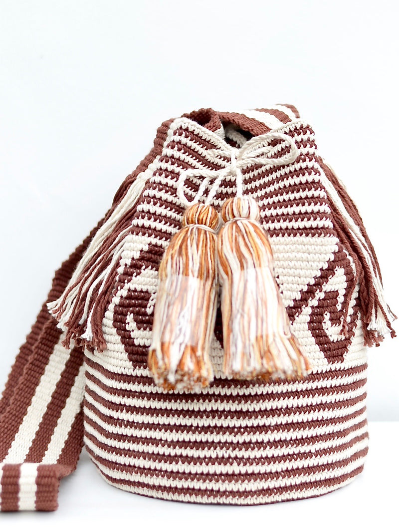 グアテマラの手編みショルダーバッグ