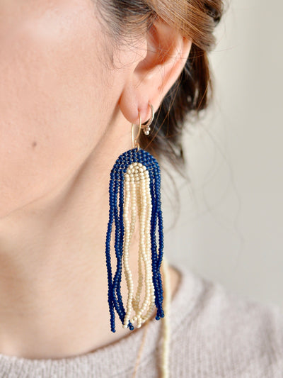 Archway beaded earrings 