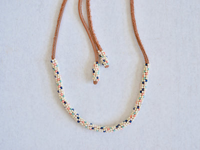 Milot long bead necklace 