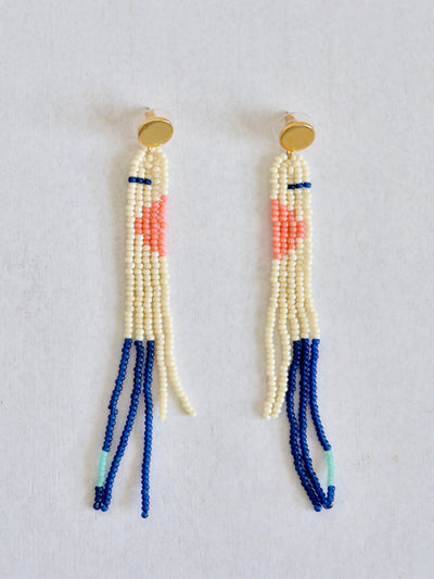 Horizon bead earrings 