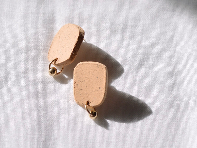 Cookie ceramic earrings 