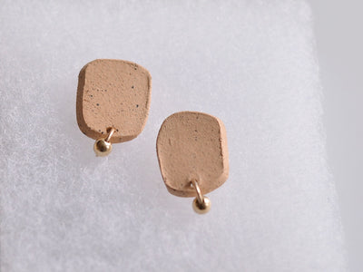 Cookie ceramic earrings 
