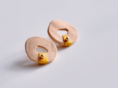 Coco ceramic earrings 