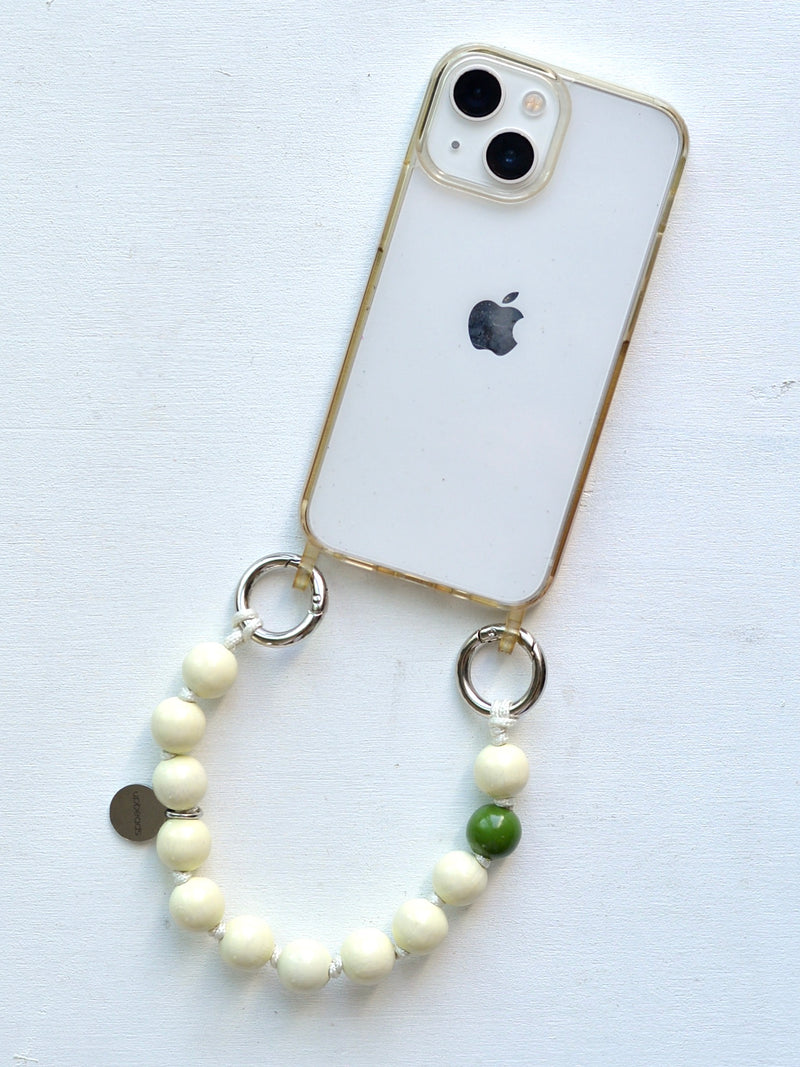 [Scheduled to ship on February 24th] upbeads Smartphone Strap MINI [White] 