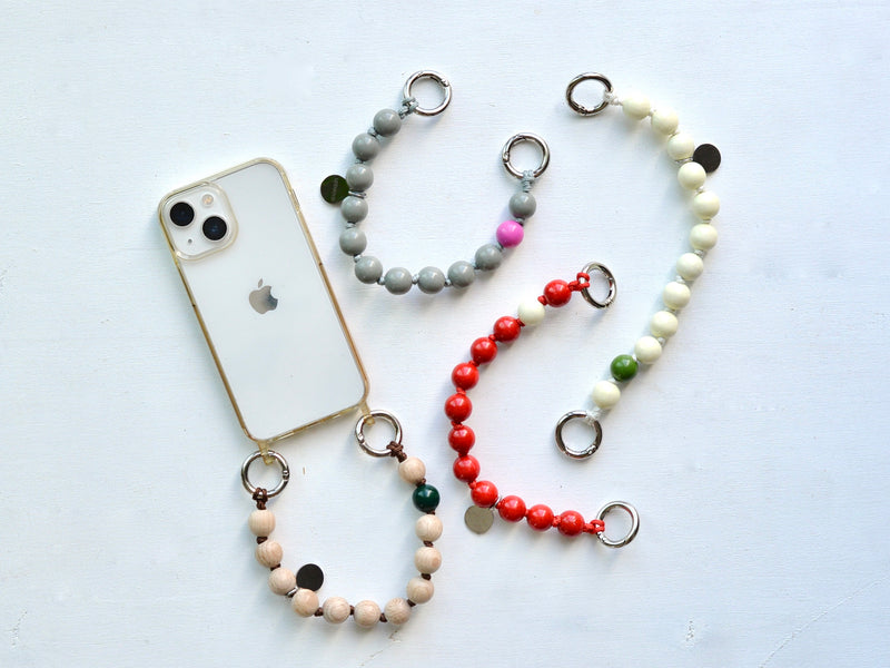 [Scheduled to ship on February 24th] upbeads Smartphone Strap MINI [White] 
