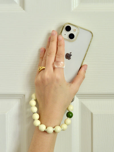 [Scheduled to ship on February 24th] upbeads Smartphone Strap MINI [White] 