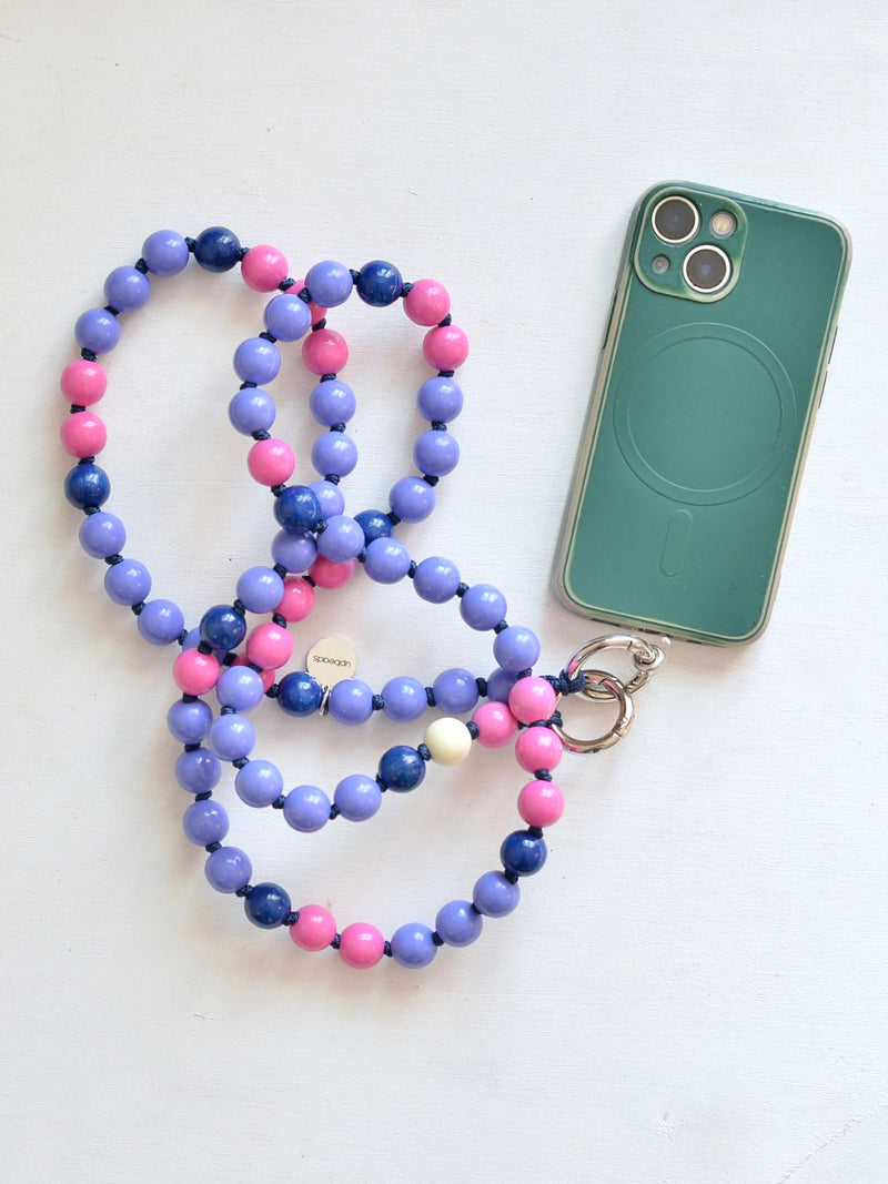 upbeads Upbeads Smartphone Shoulder Mobile Strap [Purple Mix] 