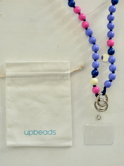 upbeads Upbeads Smartphone Shoulder Mobile Strap [Purple Mix] 